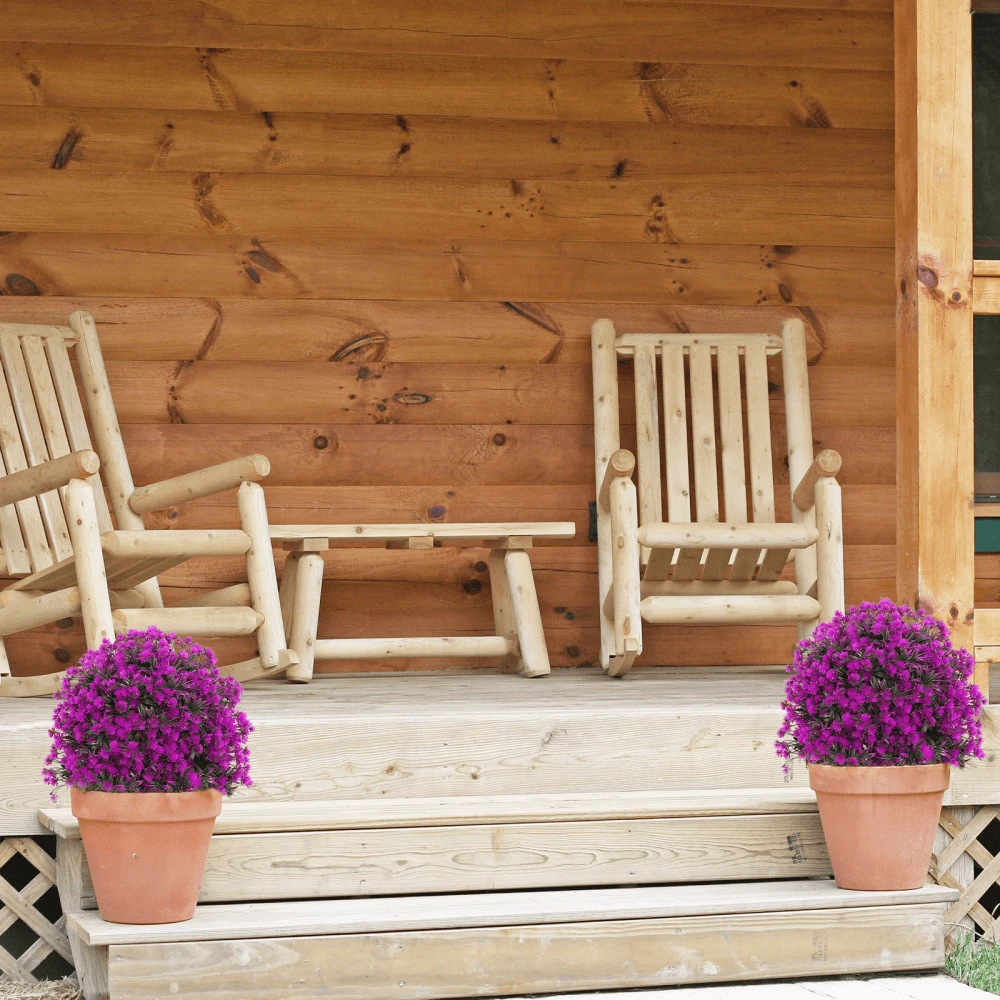 Realistic Artificial Olive Topiary Ball UV Resistant Faux Shrub For