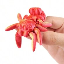 Tượng nhỏ tích hợp khớp nhện trái tim di động, đồ trang trí bàn làm việc nhiều màu sắc - Nhiều màu - Xem 9