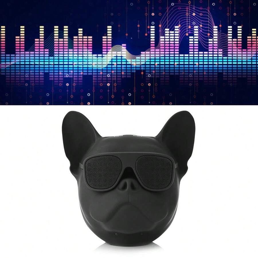 Portable Dog Shaped Stereo Sound Music Player Bluetooth Wireless