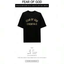 Fear of God Camiseta de cuello redondo de manga corta color negro - Negro - Ver 2
