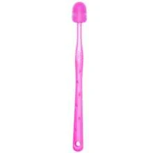 3pcs Cat, Dog, Pet Toothbrush, Anti Tartar Cosmetic Brush, Soft Bristle Size Dog Specific 360 Degree Soft Silicone (Purple/Green/Blue)