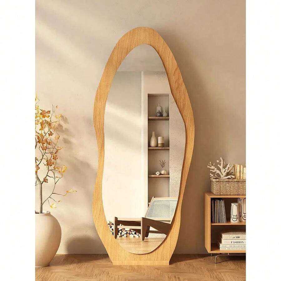 FullLength Mirror WallMounted FullLength Mirror Vintage Glass Home