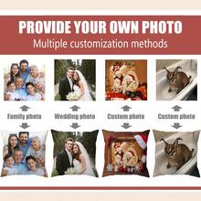 1 Vỏ gối in ảnh cá nhân hóa tùy chỉnh, Vỏ gối tùy chỉnh hình chân dung thú cưng mèo/chó, Thích hợp cho Giáng sinh và ngày lễ tình nhân Vỏ gối trang trí, Vỏ gối mềm mại và thoải mái một mặt cho mùa thu/đông - Nhiều màu - Xem 11