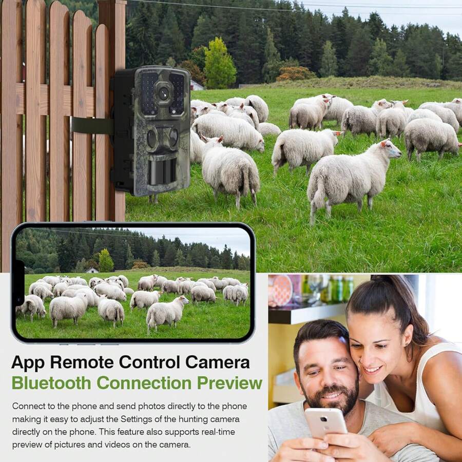 Outdoor Wildlife Trail Camera HighDefinition Night Vision Trail Camera