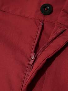 INCERUN Fashion Mens High Waist Zipper Pleated Holiday Casual Loose Wide Leg Trousers Bottoms Palazzo Culotte Long Pants