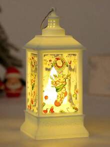 Đồ trang trí Giáng sinh Ông già Noel Cây thông Noel Người tuyết Tất Giáng sinh Các yếu tố Đèn gió Bố cục cảnh Đạo cụ Đồ trang trí bằng tay - Nhiều màu - Xem 8