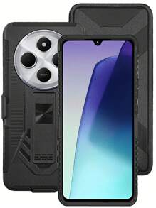 HEAVY DUTY CLIP OR RING CASE FOR REDMI 14C - 黑色 - 查看 6