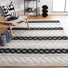 Indoor Area Rug - 8' X 10', Beige, Handmade Wool, Ideal For High Traffic Areas In Living Rooms, Rugs - 米色 - 查看 9