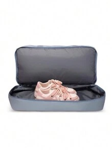 Festa Junina Baila Morena Bolsa baú esportiva nylon resistente à água capacidade grande de mão de ombro alça transversal ajustável porta tênis bolso impermeável - Verde - Visão 8