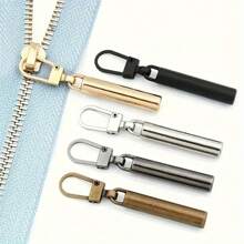 10pcs Detachable Metal Zipper, Replacement Zipper Slider For Bags Shoes And Clothes, DIY Craft Zipper Head Sewing Accessories