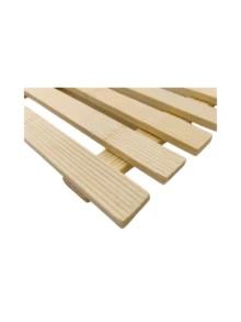 Set Of 4 Square Wooden Pot Rests For Kitchen Table - 米色 - 查看 4