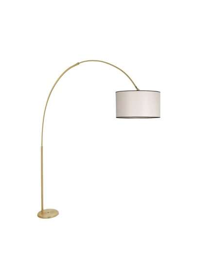 Well Home Vloer Lamp Crème Coloured Metal Structure. Free Shipping In 24/48h