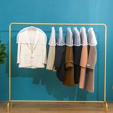 1 pièce Housse anti-poussière pour vêtements, sac de protection anti-poussière transparent pour vêtements suspendus dans le placard, lavable pour manteaux et robes - Transparent - Voir 6