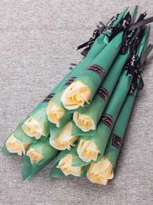 10pcs Soap Roses Artificial Rose Bouquet Petals Party Favour For Ladies, Girlfriends & Girlfriends, Suitable For Birthday, Wedding, Christmas, Holiday, Business Opening, Valentine's Day, Wedding, Birthday, Anniversary, Guest Gift, Bridesmaid Gift, Mother's Day, Father's Day