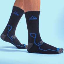 Storm Bloc 2 Pack Mens Super Soft Bamboo Trekking Hiking Socks For Boots - Fast Shipping And Quick Delivery - Navy Blue - View 5