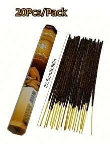 20pcs/Box Of Incense Sticks, Suitable For Home Fragrance Decoration Such As Yoga, Relaxation And Meditaticon, Indoor Household Sanitary Aromatherapy