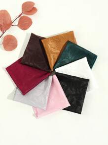 1pc Men's Fashion Casual Versatile Chest Towel, Suit Pocket Square, Handkerchief, Suitable For Business Attire, Party, Meeting