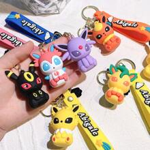 pokemon 1PC Losowy motyw w stylu boskiej bestii Urocza gra z kreskówek Mini figurka anime Ozdoby na biurko Lalka, Urocze postacie z anime Zestaw figurek, Kolekcja figurek z PVC, Prezent urodzinowy na Boże Narodzenie, dekoracja biurka domowego
