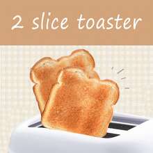 1 件 Sonifer 烤面包机，型号 WD-003，2 片冷触烤面包机，配备可变电子烘烤控制、中途取消功能、自动弹出和自动关闭、可拉出的面包屑托盘，方便清洁 - 查看 3