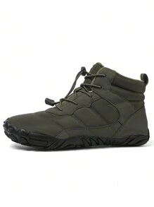 Chaussures de sport outdoor antidérapantes pour femmes, chaussures d'hiver chaudes, chaussures minimalistes