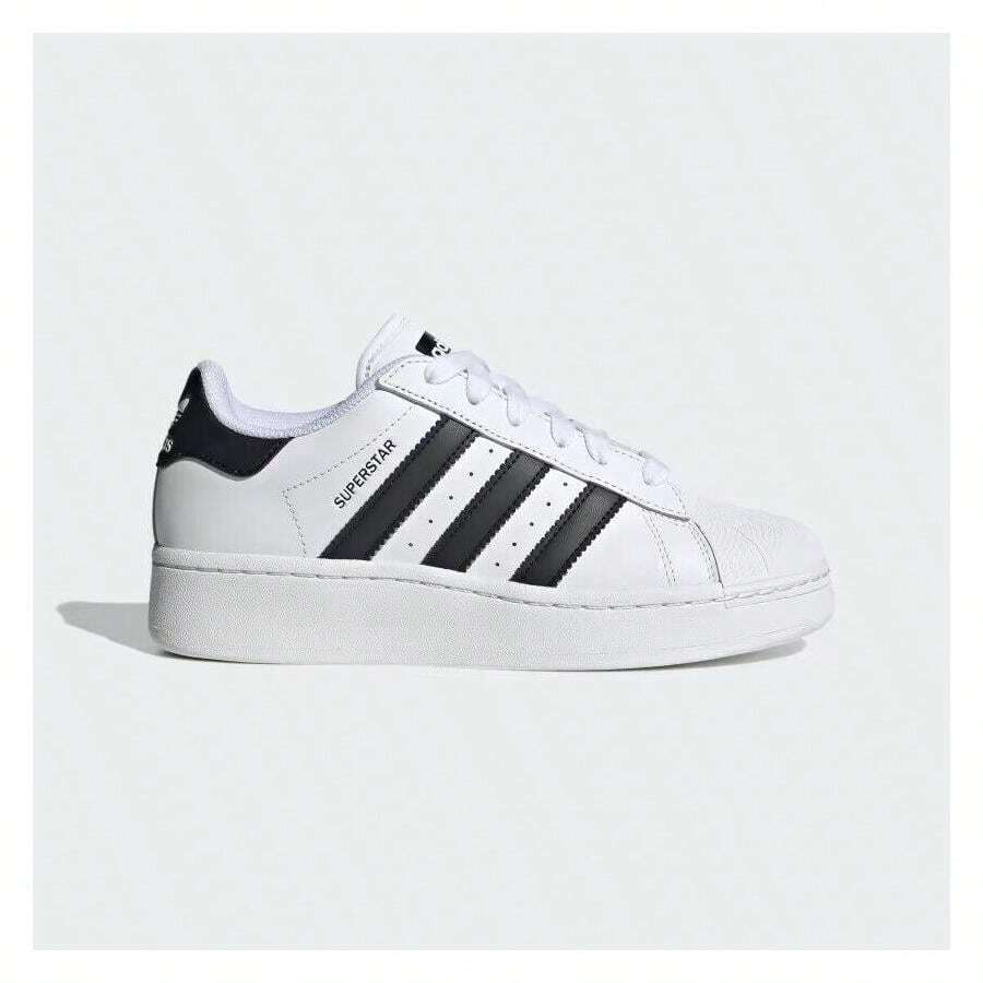 Adidas Superstar XLG IF3001 Sneakers Men's Black White Lifestyle Shoes NR9640 - 白色 - 查看 1