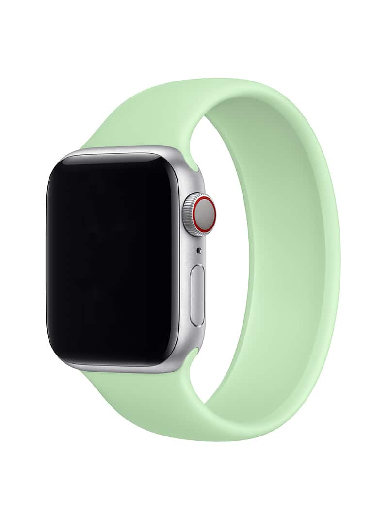Bracelet Apple Watch Solo Loop 38 mm 40 mm 41 mm 42 mm série SE 1 2 3 4 5 6 7 8 9 10 - Photo 7/36