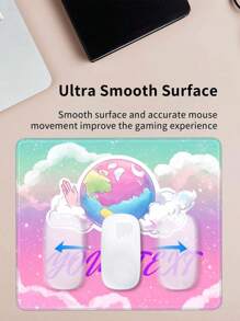 Personalisierte Foto-Mausunterlage - Individuelle Mausunterlage - Foto auf Mausunterlage Muster - Individuelle bedruckte Mausunterlage - Personalisierte Bürogeschenke - Individualisierte Mausunterlagen