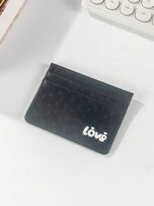 LOVE 信用卡夹钱包多卡槽卡包女士女士零钱包袋适用于信用卡/身份证/借记卡/公交卡/银行卡保护套圣诞节礼物感恩节复古 - 黑色 - 查看 18
