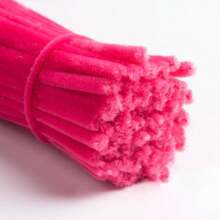 200pcs DIY Pipe Cleaners Bulk With 1 Step-By-Step Video, Thicker Chenille Stems, Pipe Cleaners For Crafts, Pipe Cleaner Crafts Art And Craft Decoration Chenille Stems Supplies, Christmas Gift