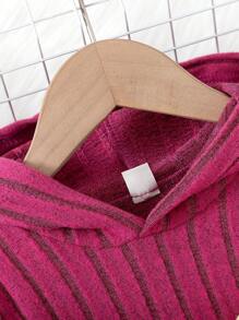 Váy trùm đầu in hoa giản dị cho bé gái - Màu tím - Xem 4