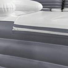 120L Foldable Adult Inflatable Hot Tub With VG Plus Bivolt Electric Pump - 灰色 - 查看 4