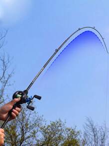 SOUGAYILANG 2-Piece Fishing Rod Spinning & Casting Rod Composite Graphite And Glassfiber Blanks, Fishing Pole For Freshwater