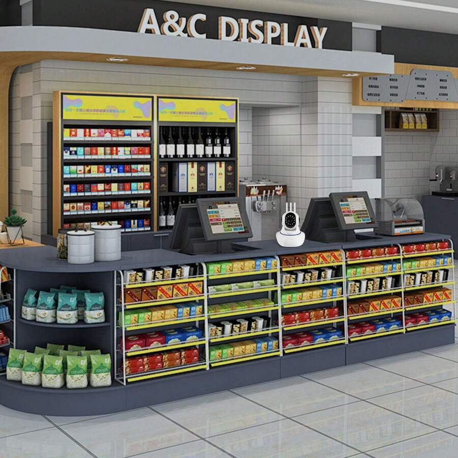 WIFI Dome Camera 1080P HD Indoor Monitoring TwoWay Smart Home Security