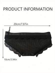 黑色小众个性化化妆包，独特造型收纳袋，便携式网状化妆品及文具收纳包 - 酷女孩必备化妆旅行洗漱包，透明必备礼品收纳拉链配件美甲包，梳妆台，化妆包，收纳包，化妆品收纳包，洗漱包，桌面收纳包，化妆包，梳妆台，化妆袋，化妆包，圣诞礼物，小袋，手拿包/小手提包，化妆品收纳包，小袋，刷具收纳袋，迷你袋，大容量袋，圣诞礼物，女士礼物创意，化妆包，旅行必备 - 黑色 - 查看 6