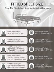 1pc Satin Fitted Sheet, Mattress Cover, Luxuriously Mattress Protector, Ultra Soft And Breathable Protector Cover, Fits King, Twin, Full, Queen Size Bed, With Deep Pocket, Silky Smooth, Anti-Wrinkle, Machine Washable