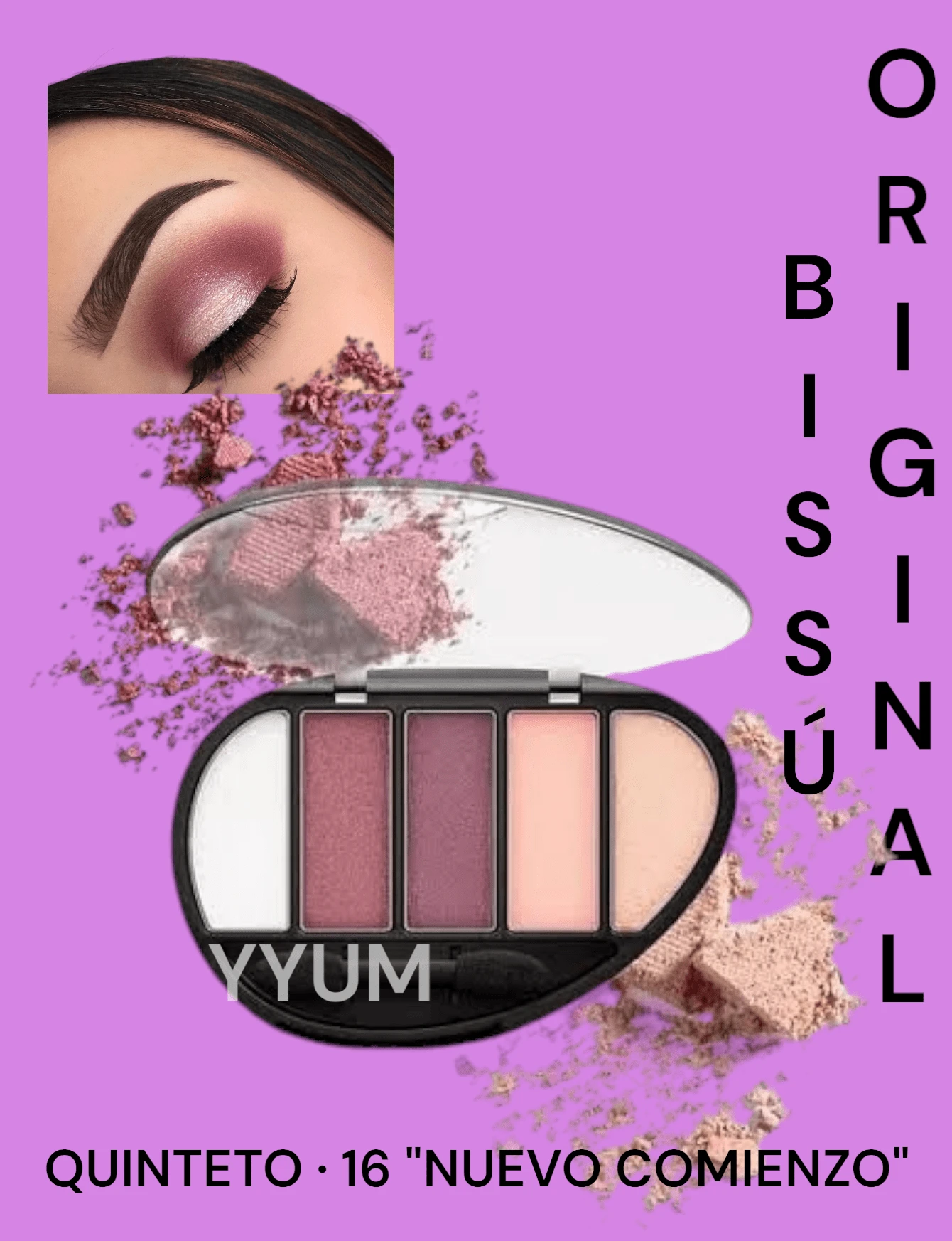 BISSU QUINTETS EYESHADOW - QUINTETO 16 "NUEVO COMIENZO" - 查看 1