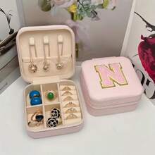 Customized Women's Birthday Gift, Travel Jewelry Box, Back To School Gift, Girlfriend Gift, Bridesmaid Gift, Portable Travel Jewelry Box Gift, Mother's Day Gift