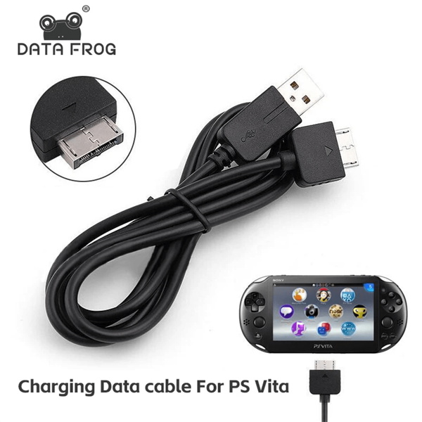 DATA FROG USB Charger Cable Transfer Data Charging Cord Line For PlayStation Psv1000 Psvita PS Vita PSV 1000 Power Adapter Wire