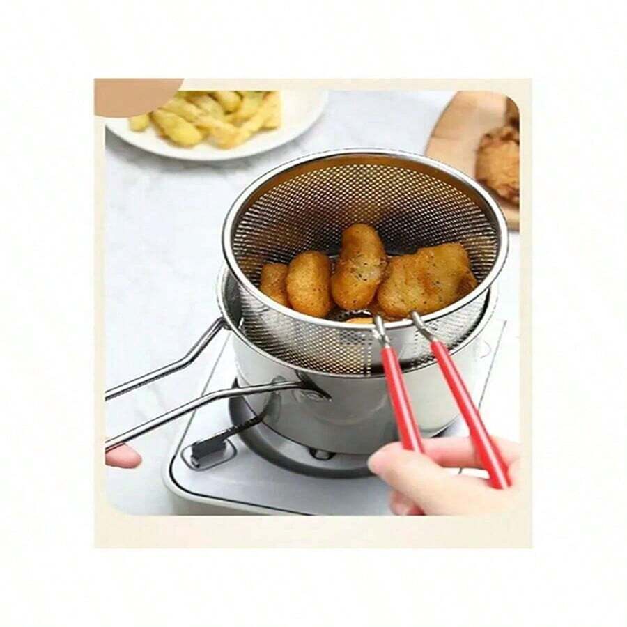 Deep Fry Delicious Meals With This Japanese Tempura Frying Pot