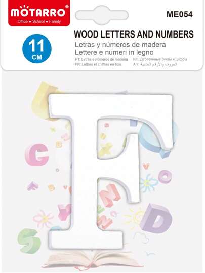 Wooden Letter F, For Birthday Party Decoration Best Gifts