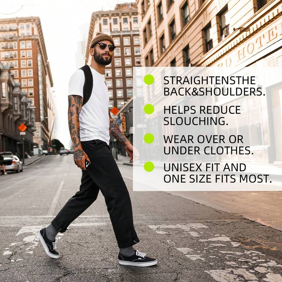 Comfortable Posture Corrector For Men And Women Adjustable Back