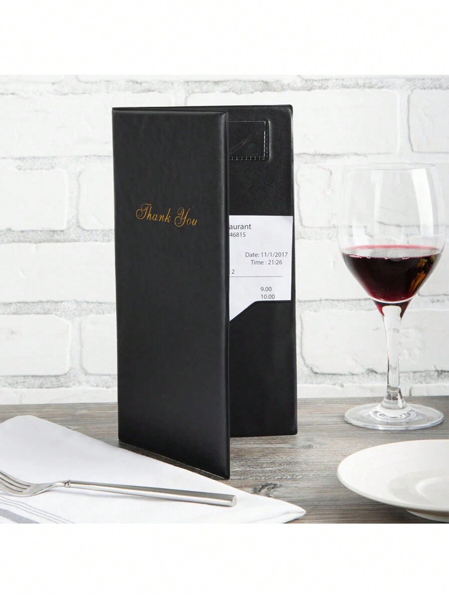 Présentoirs de l'addition du restaurant, Portecarte d'invité, Porte