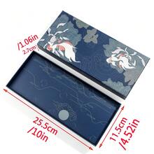 Hộp quà tặng dấu trang bằng kim loại sơn sáng tạo, 1 bộ/1 cái Dấu trang tua rua hình bạch quả, cỏ ba lá, hoa sen, lá sen dành cho gia đình, bạn thân, người yêu sách sưu tầm tác phẩm nghệ thuật, quà tặng lưu niệm, quà tặng sinh nhật, dấu trang bằng đồng thau kim loại - Một cỡ - Xem 8