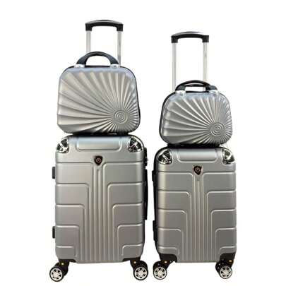 Kit De Maletas Para 8 Y 10 Kg+ 2 Neceser Sin Documentar Impermeable Ligera