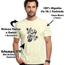 100% Cotton Unisex T-Shirt Printed In Various Light Colors - Kem - Xem 3
