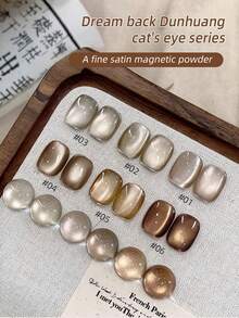 1 Chai 10ml Gel sơn móng tay mắt mèo màu cà phê caramel Maillard Thu/Đông, LED UV, sử dụng tại tiệm/tự làm - Nhiều màu - Xem 3