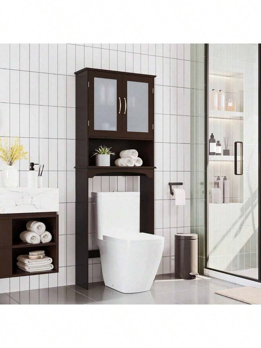Over The Toilet Storage Free Standing Toilet Rack With