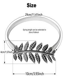 2 件/套叶形装饰金属窗帘系带，北欧风格春季流苏，客厅、卧室、酒店、咖啡厅的家居装饰配件 - 彩色 - 查看 2