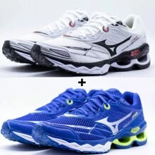 Men's Wave Creation 20 Gym Springs Comfortable Running Sports Shoes - Royal Blue - View 2