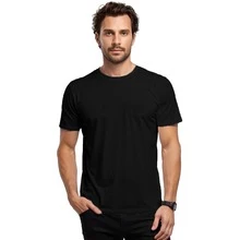 Casual T-Shirt Printed Cotton Perfect Premium Skull Mist Back - 黑色 - 查看 2